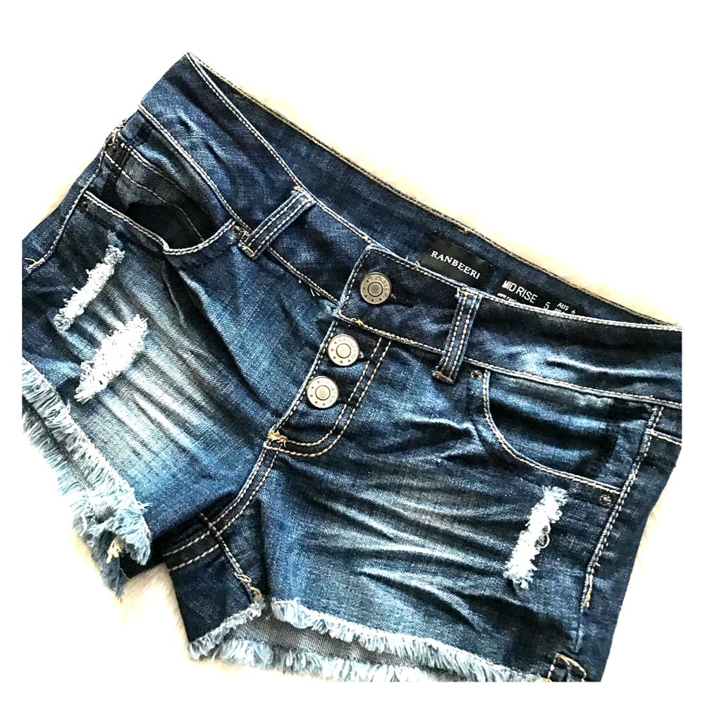 Denim shorts juniors size 5